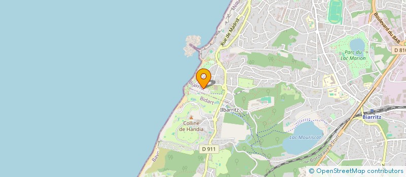 localisation de l'entreprise SCI GRENADINES 2 à BIARRITZ