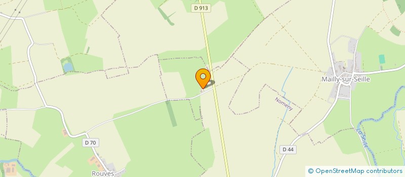 localisation de l'entreprise SCI GRENELLE 2  CLEMERY