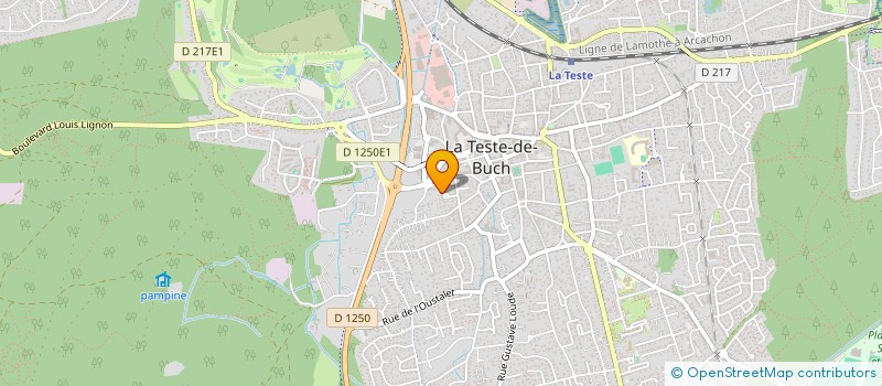 localisation de l'entreprise SCI GRENELLE à LA TESTE-DE-BUCH