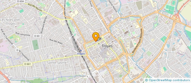 localisation de l'entreprise SCI GRENELLE à TROYES