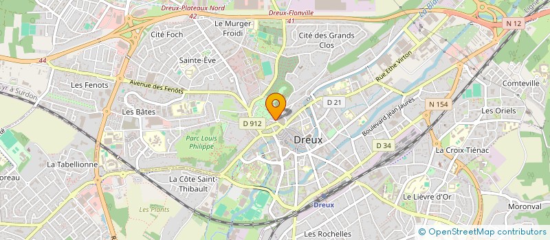 localisation de l'entreprise SCI GRENIER A SEL à DREUX