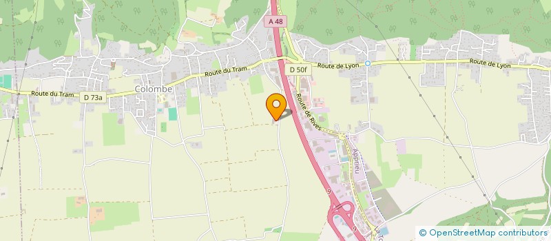 localisation de l'entreprise SCI GRENOBLE 96  COLOMBE