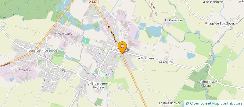 localisation de l'entreprise SCI GREOTEL à L' OIE