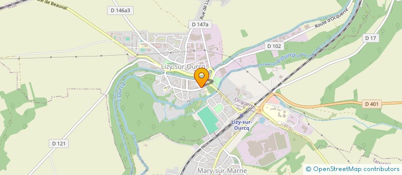 localisation de l'entreprise SCI GREP  LIZY-SUR-OURCQ