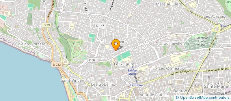 localisation de l'entreprise SCI GREPA à LE HAVRE