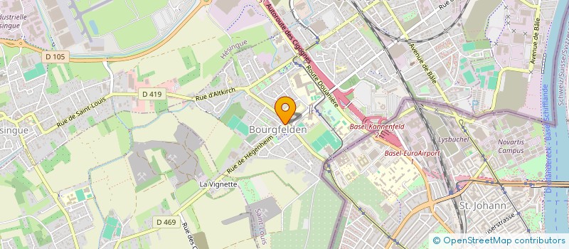 localisation de l'entreprise SCI GREPAJE  SAINT-LOUIS