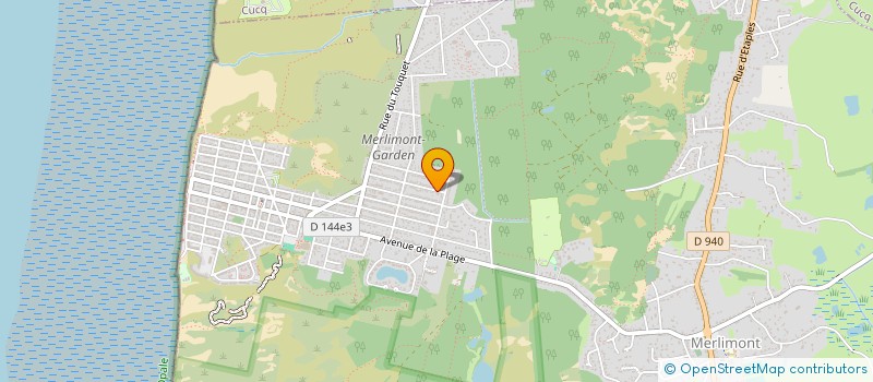 localisation de l'entreprise SCI GRESEOL  MERLIMONT