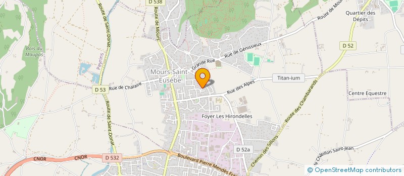 localisation de l'entreprise SCI GRESSEL  MOURS-SAINT-EUSEBE