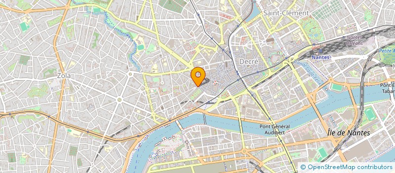 localisation de l'entreprise SCI GRESSET à NANTES