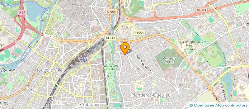 localisation de l'entreprise SCI GRETCHOUNE  METZ