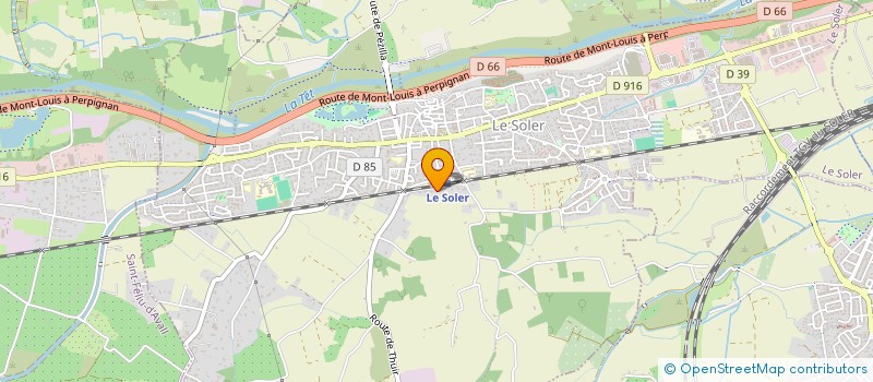 localisation de l'entreprise SCI GRETHI  LE SOLER