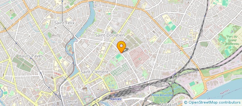 localisation de l'entreprise SCI GRETRY CREBILLON à NANTES