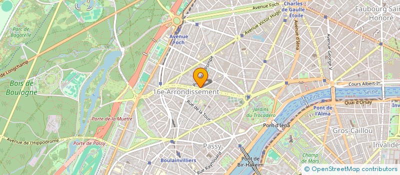 localisation de l'entreprise SCI GREUZE  PARIS