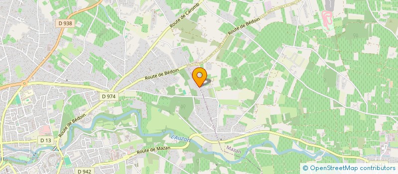 localisation de l'entreprise SCI GREY  MAZAN