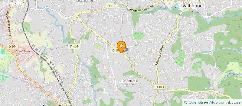 localisation de l'entreprise SCI GREZES à MOUANS-SARTOUX