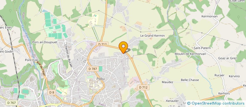 localisation de l'entreprise SCI GRGPV  PABU