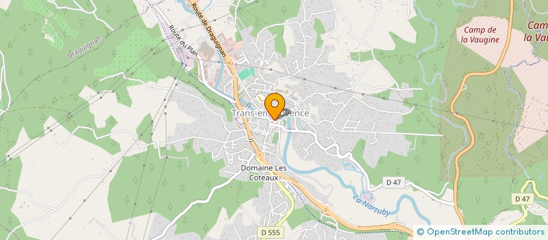 localisation de l'entreprise SCI GRI & CO à TRANS-EN-PROVENCE