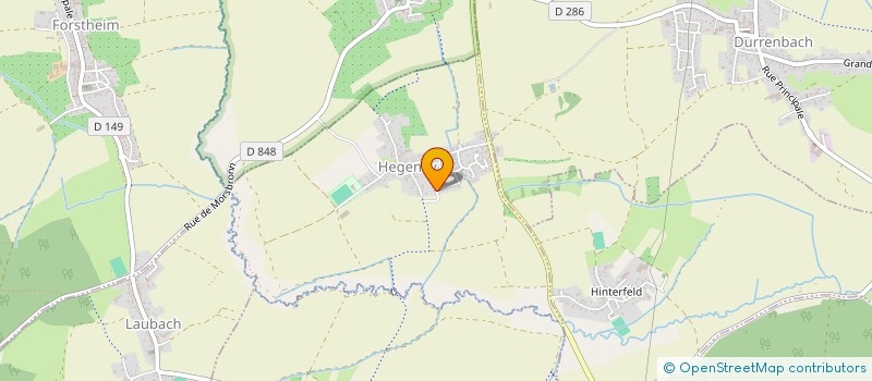 localisation de l'entreprise SCI GRIESEMER  HEGENEY