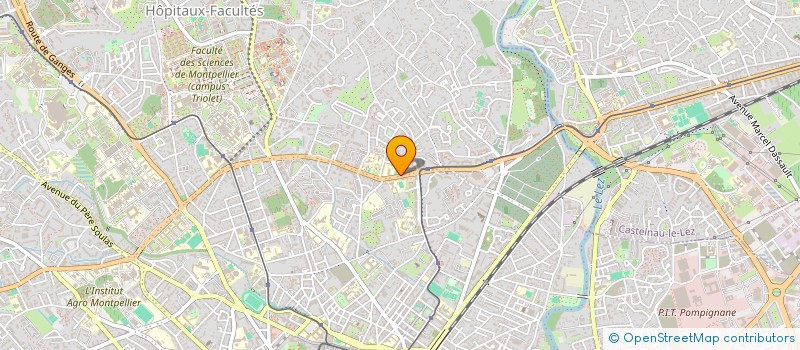 localisation de l'entreprise SCI GRIF à MONTPELLIER