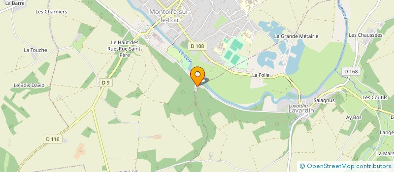 localisation de l'entreprise SCI GRIFFARDON  LAVARDIN