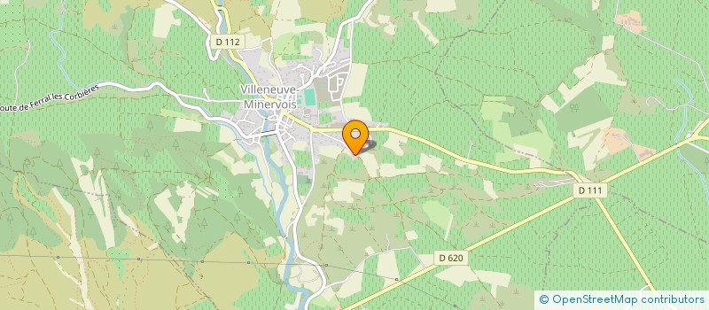 localisation de l'entreprise SCI GRIFFE  VILLENEUVE-MINERVOIS