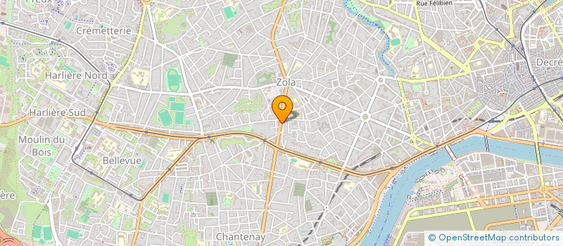 localisation de l'entreprise SCI GRIFFON  NANTES