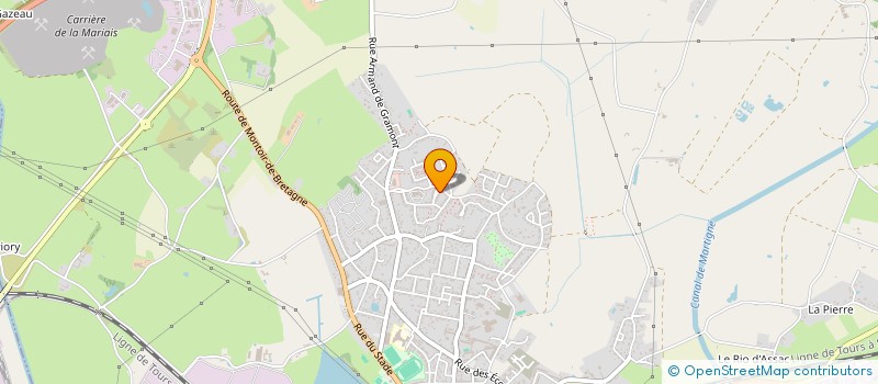 localisation de l'entreprise SCI GRIFFON  DONGES