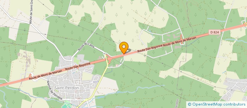 localisation de l'entreprise SCI GRIGGIONE  SAINT-PERDON