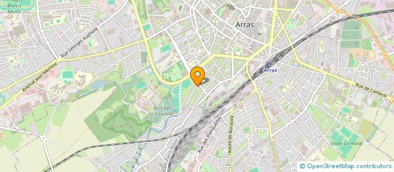 localisation de l'entreprise SCI GRIGNY IMMO à ARRAS