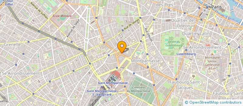 localisation de l'entreprise SCI GRIGNY NOREV à PARIS