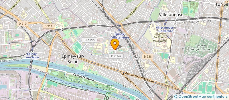 localisation de l'entreprise SCI GRIGORE à EPINAY-SUR-SEINE