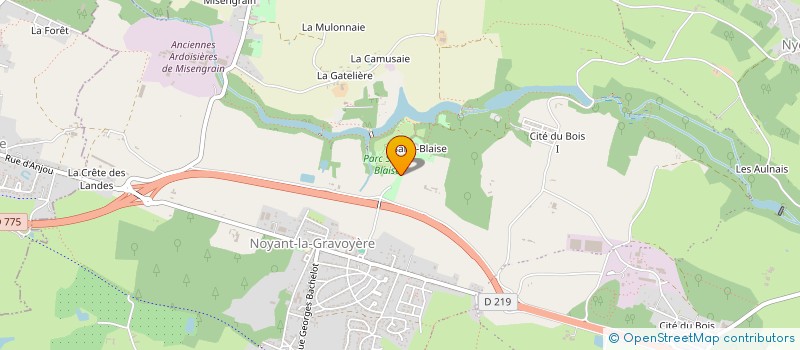 localisation de l'entreprise SCI GRIGORYAN à SEGRE-EN-ANJOU BLEU