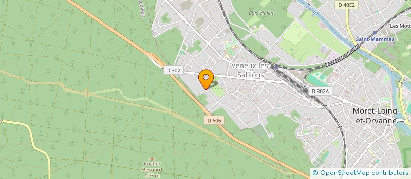 localisation de l'entreprise SCI GRILLOTTES MONTEREAU  MORET-LOING-ET-ORVANNE