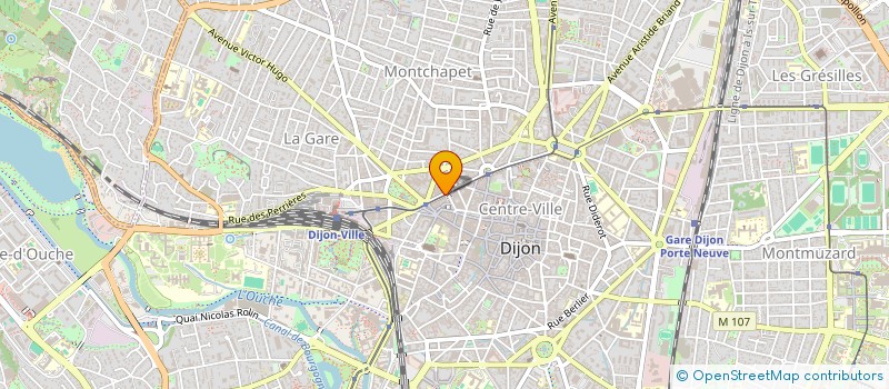 localisation de l'entreprise SCI GRIM à DIJON