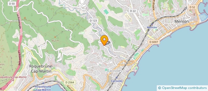 localisation de l'entreprise SCI GRIMA à ROQUEBRUNE-CAP-MARTIN