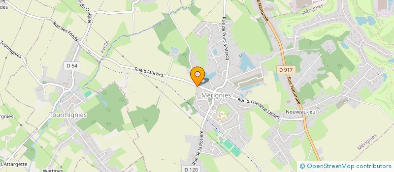 localisation de l'entreprise SCI GRIMALDI à MERIGNIES