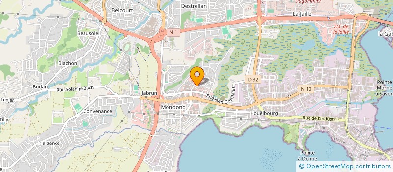 localisation de l'entreprise SCI GRIMARD PANSART  BAIE-MAHAULT