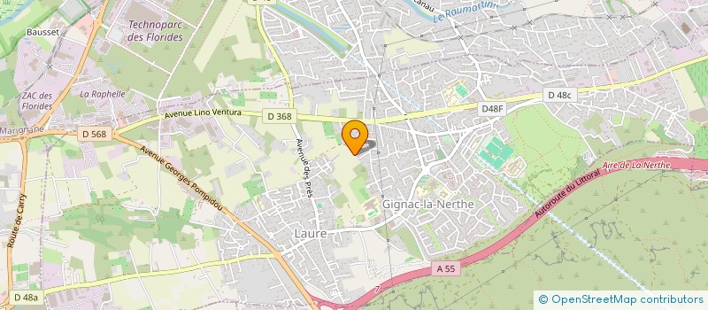 localisation de l'entreprise SCI GRIMAUD à GIGNAC-LA-NERTHE