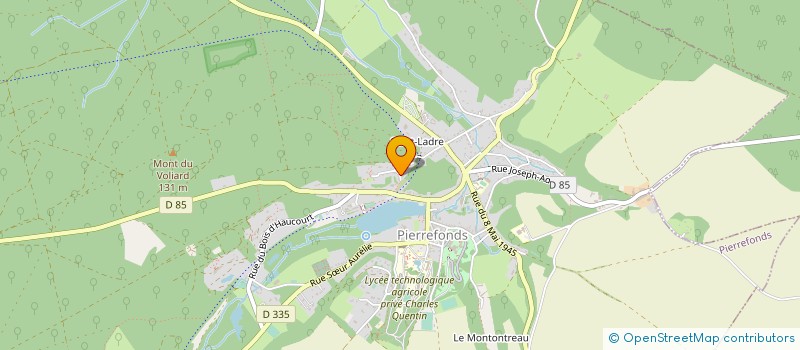 localisation de l'entreprise SCI GRIMAUX BOULET  PIERREFONDS