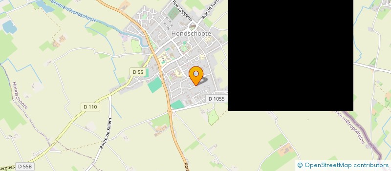 localisation de l'entreprise SCI GRIMMH  GHYVELDE