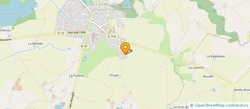 localisation de l'entreprise SCI GRIMMO  CHANVERRIE