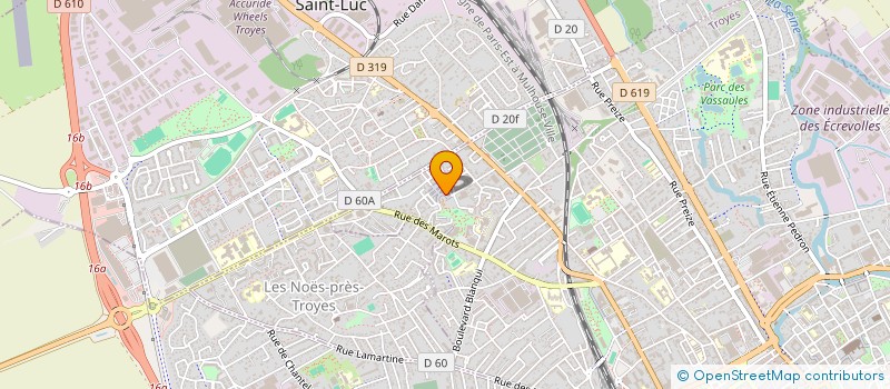 localisation de l'entreprise SCI GRIMMO à TROYES