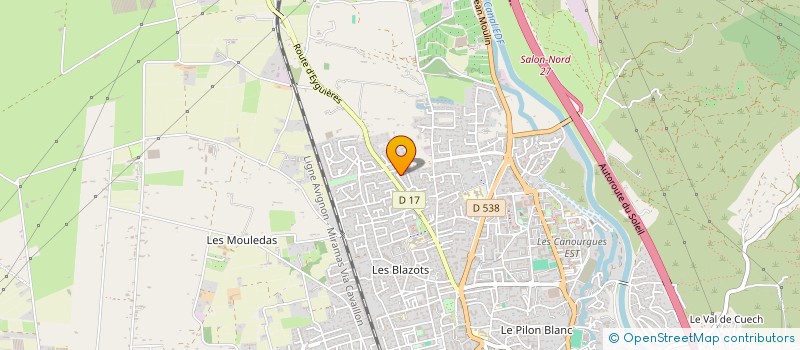 localisation de l'entreprise SCI GRINGO  SALON-DE-PROVENCE