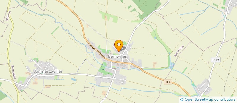 localisation de l'entreprise SCI GRIOTTE  BERNWILLER
