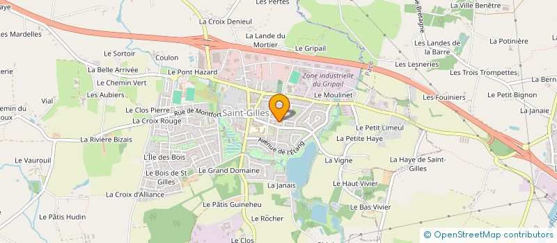 localisation de l'entreprise SCI GRIPAIL à SAINT-GILLES