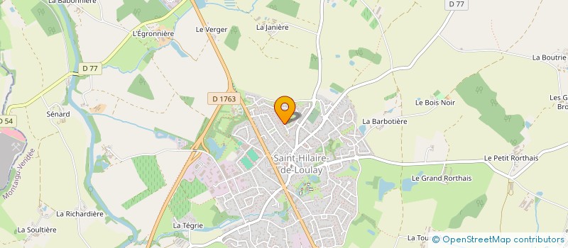 localisation de l'entreprise SCI GRIS à MONTAIGU-VENDEE