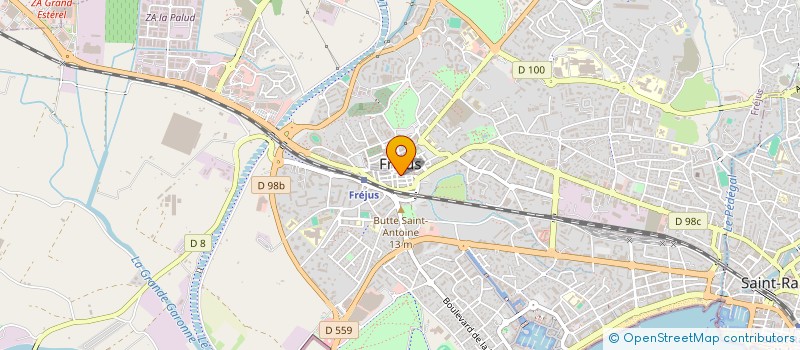 localisation de l'entreprise SCI GRISOLLE à FREJUS