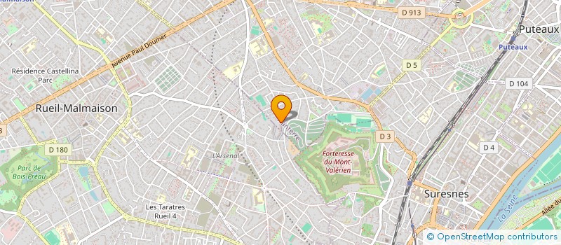 localisation de l'entreprise SCI GRL  NANTERRE