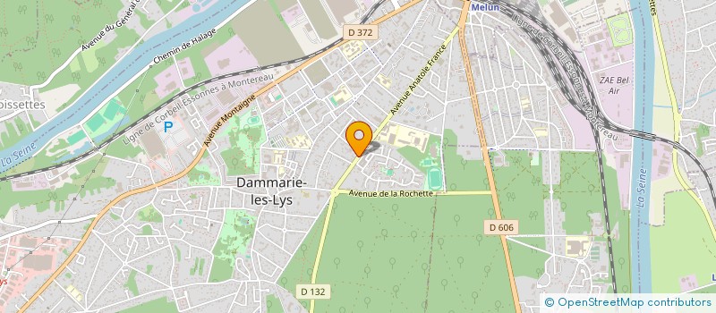 localisation de l'entreprise SCI GRLM à DAMMARIE-LES-LYS