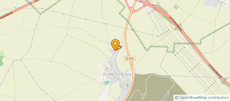 localisation de l'entreprise SCI GRLVR  LE MESNIL-AUBRY